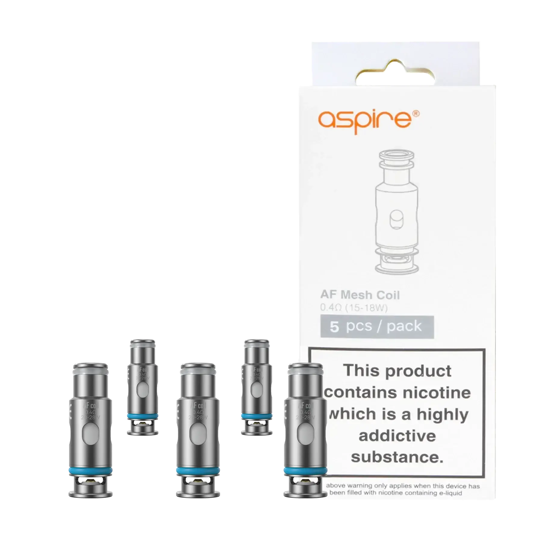 Aspire Flexus AF Meshed Replacement Coils - 5 Pack