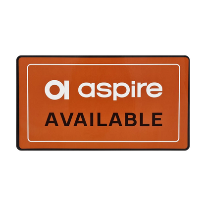 Aspire Window Stickers - Available