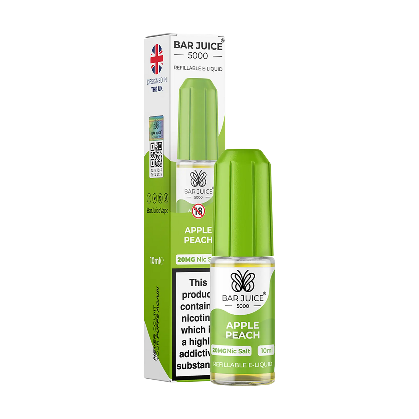 Bar Juice 5000 10ml E Liquid Nicotine Salt