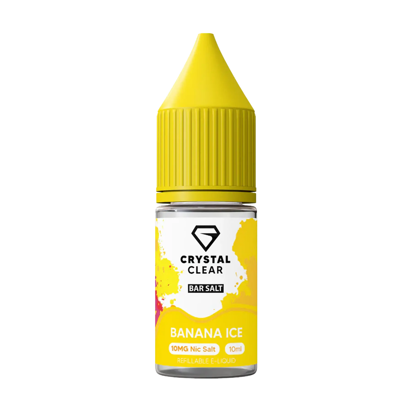 Crystal Clear Bar Salts 10ml E Liquid Nicotine Salt