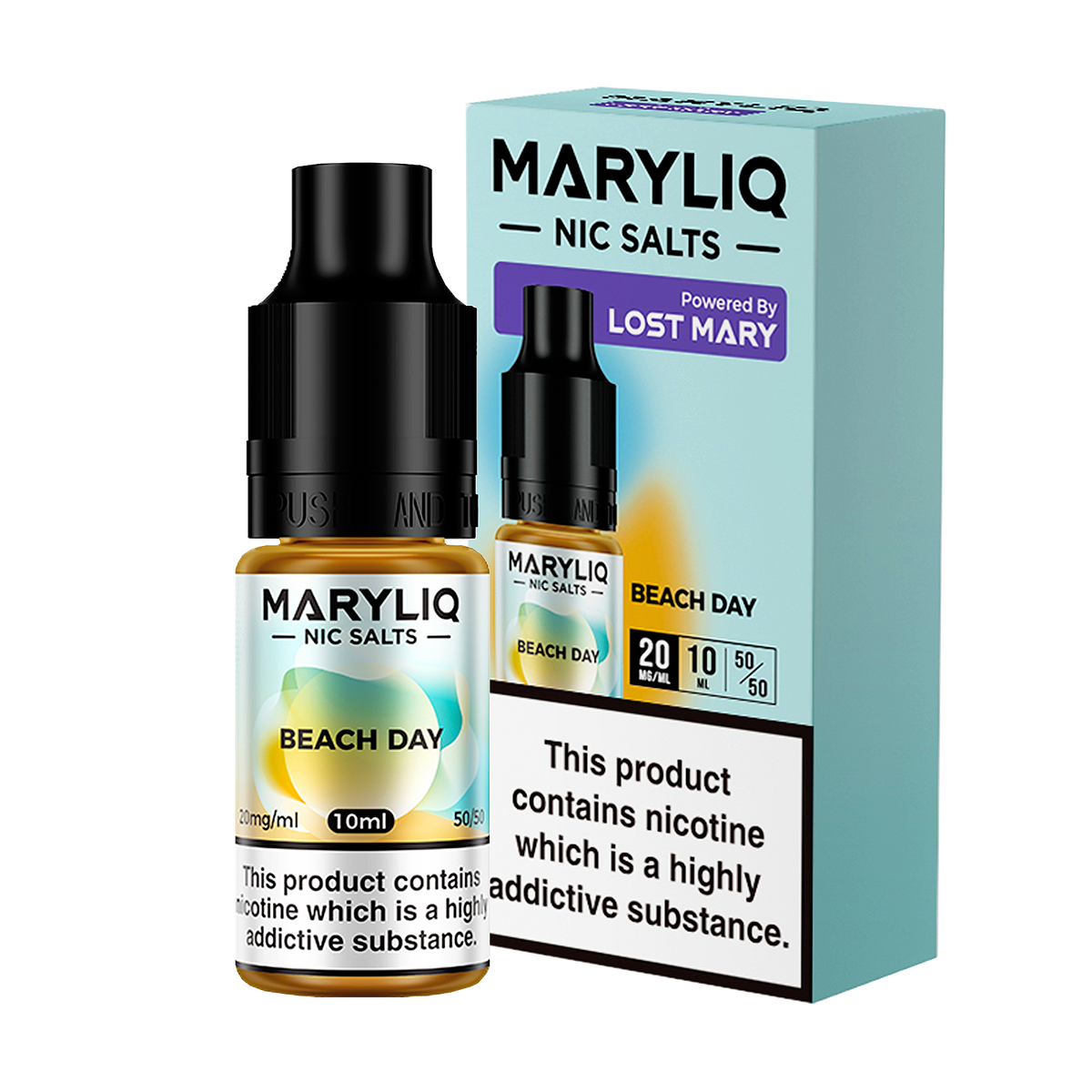 Maryliq - Beach Day 10ml E Liquid Nicotine Salt