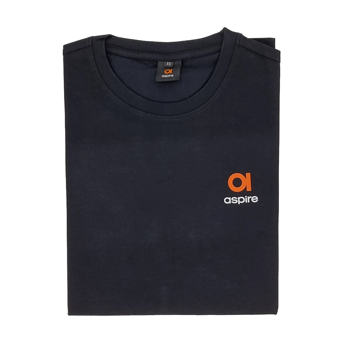 Aspire Plain Black T-Shirt