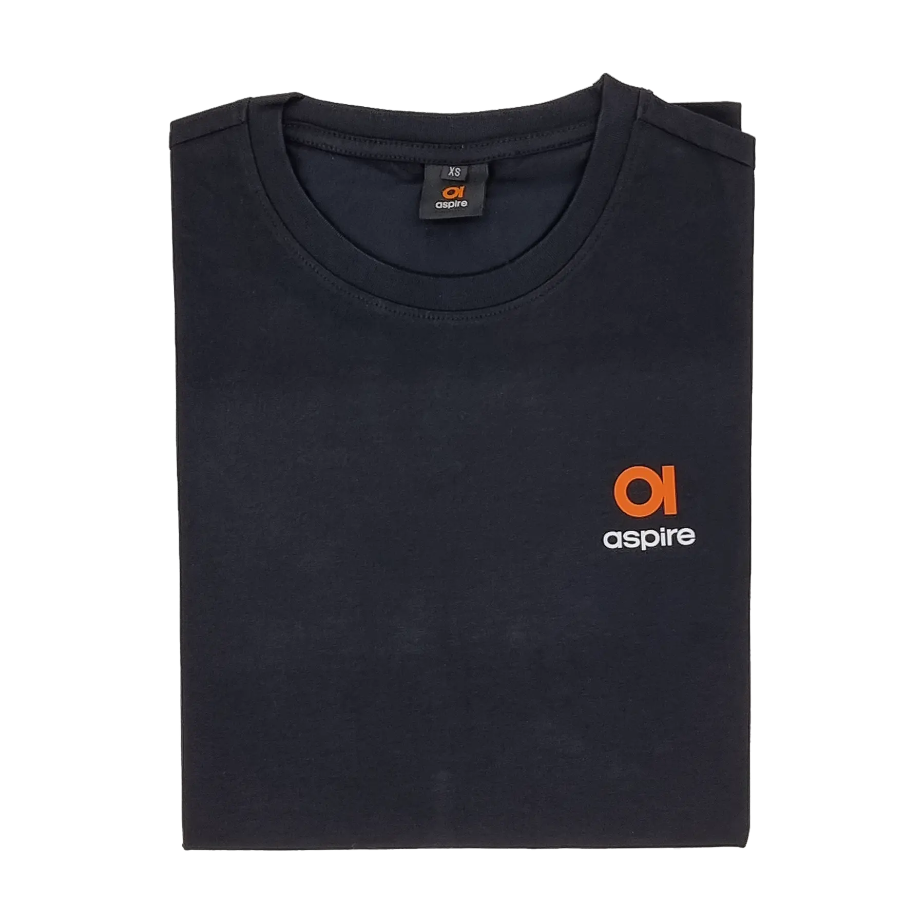 Aspire Plain Black T-Shirt