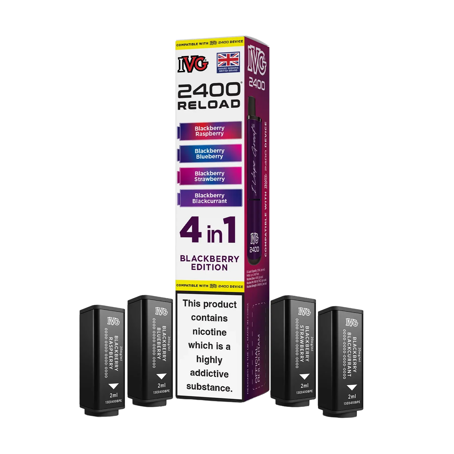 IVG 2400 Replacement Pre-Filled Pods