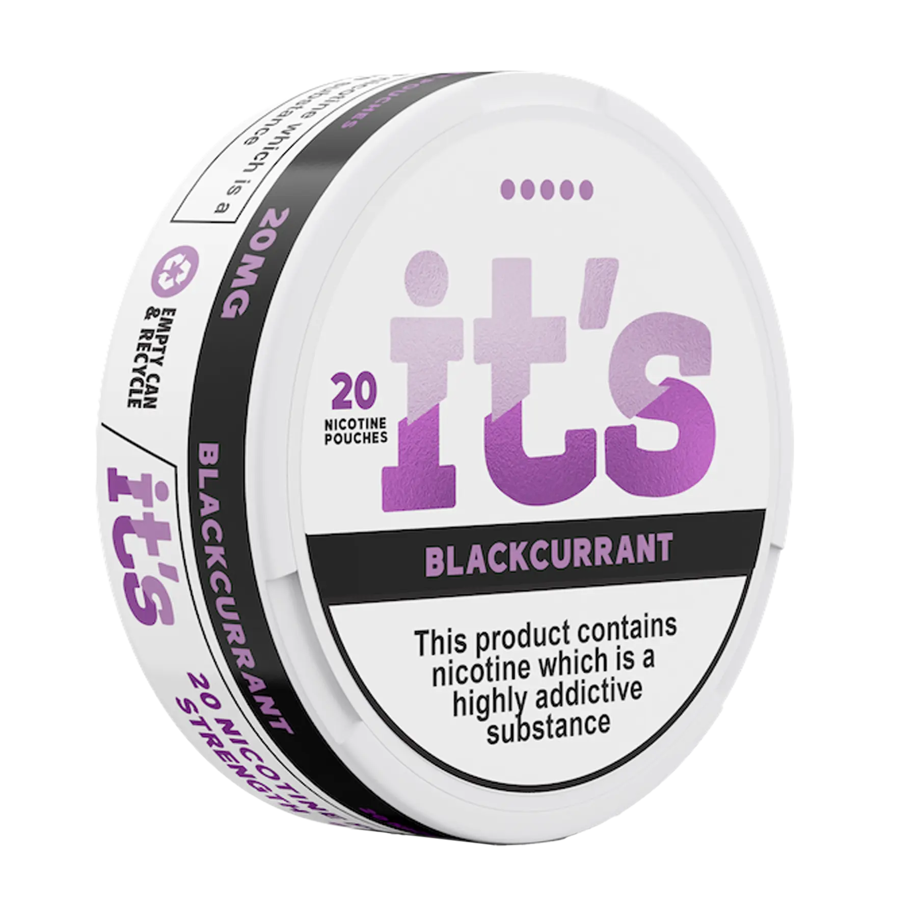 It's Nicotine Pouches - Blackcurrant