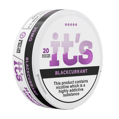 It's Nicotine Pouches - Blackcurrant