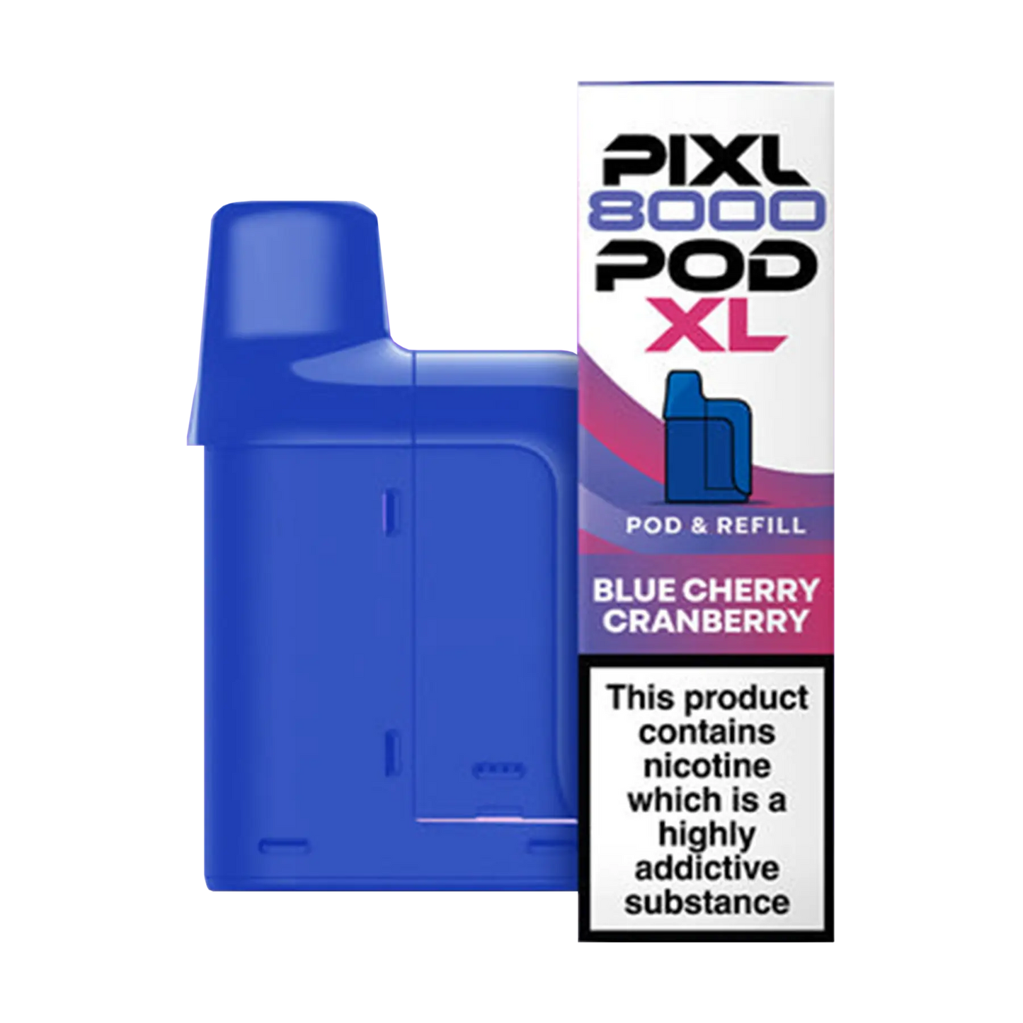 Pixl 8000 Replacement Pods - Blue Cherry Cranberry