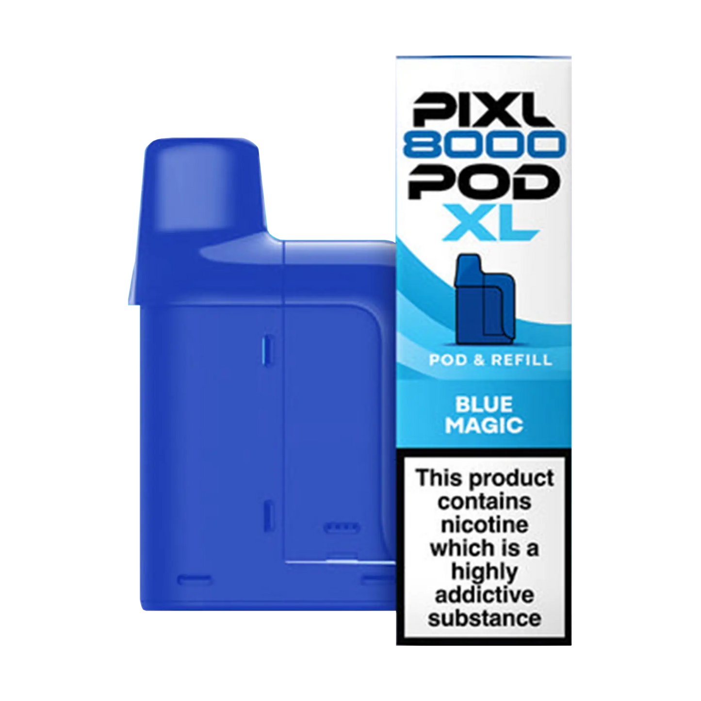 Pixl 8000 Replacement Pods - Blue Magic