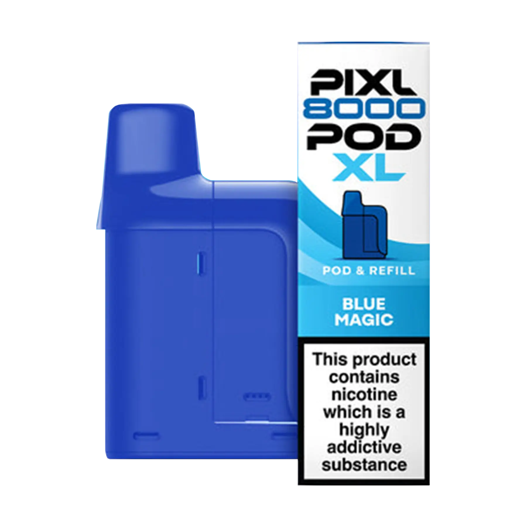 Pixl 8000 Replacement Pods - Blue Magic