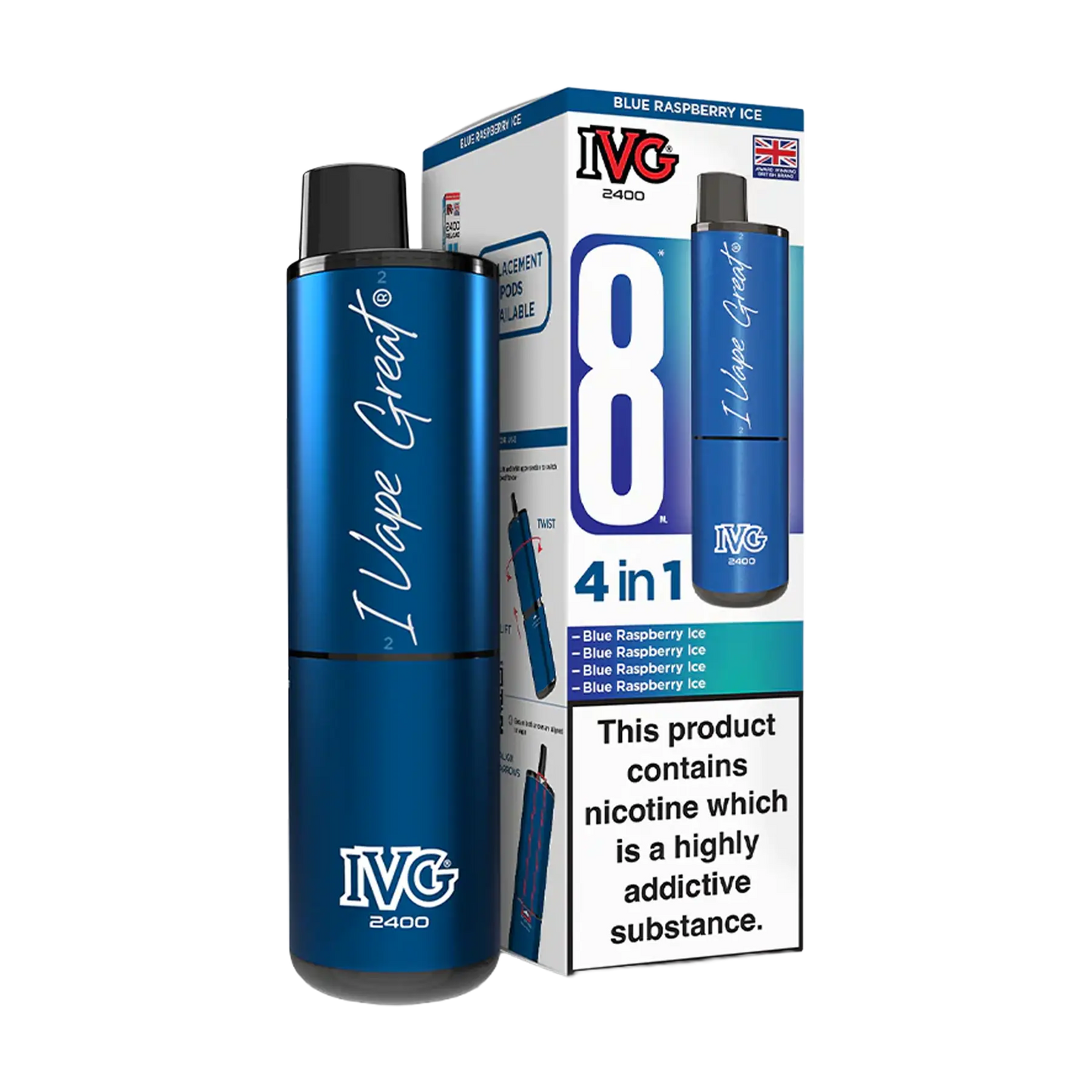 IVG 2400 Prefilled Vape Kit