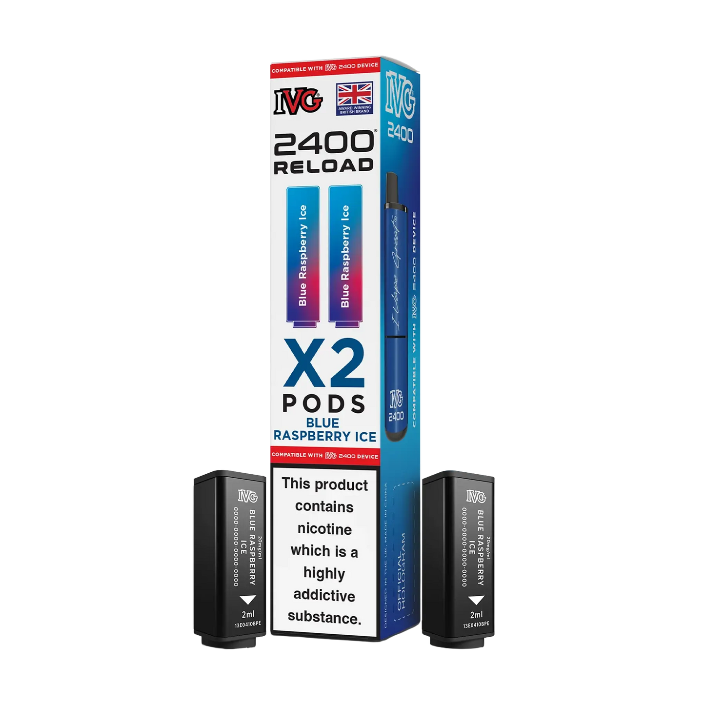 IVG 2400 Replacement Pre-Filled Pods
