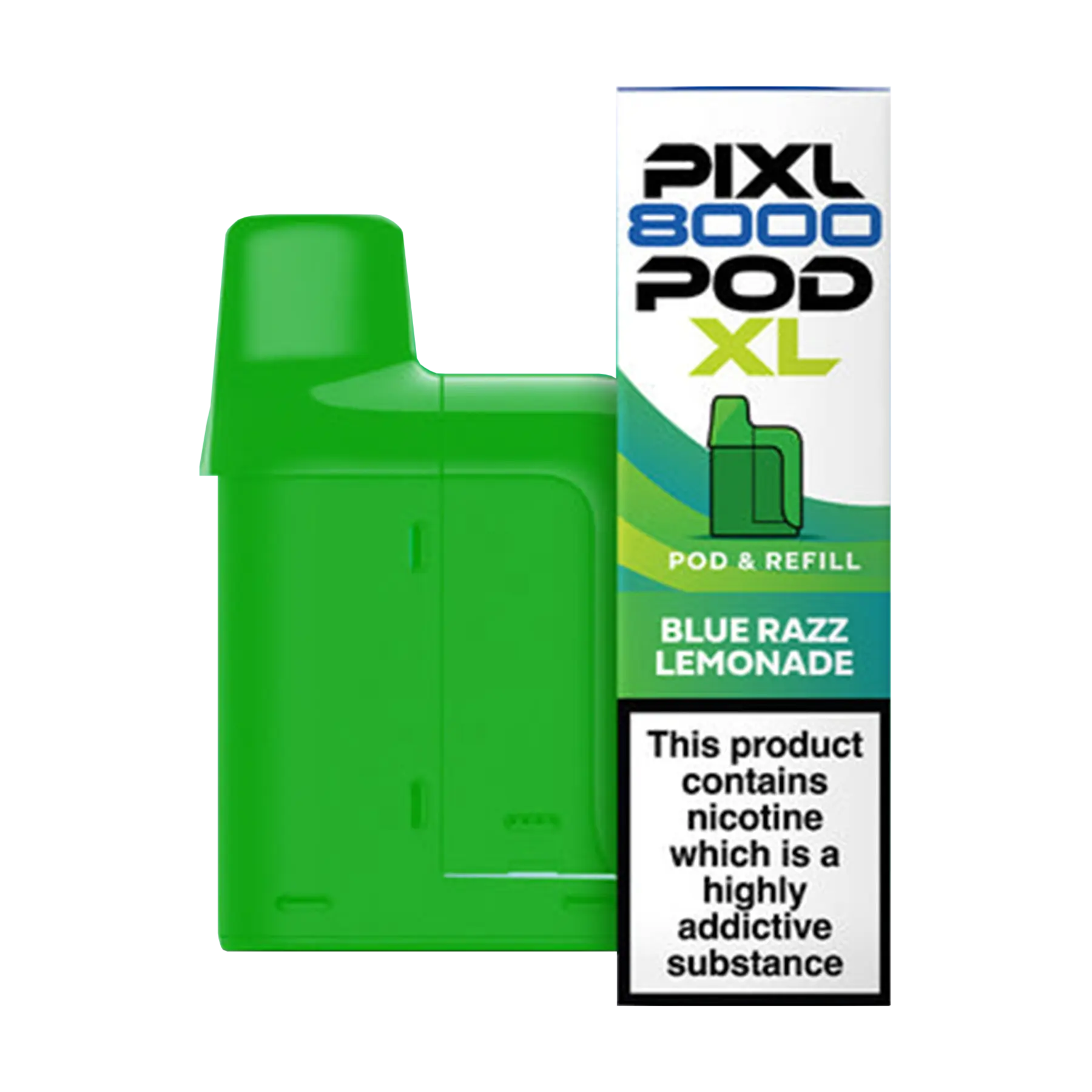 Pixl 8000 Replacement Pods - Blue Razz Lemonade