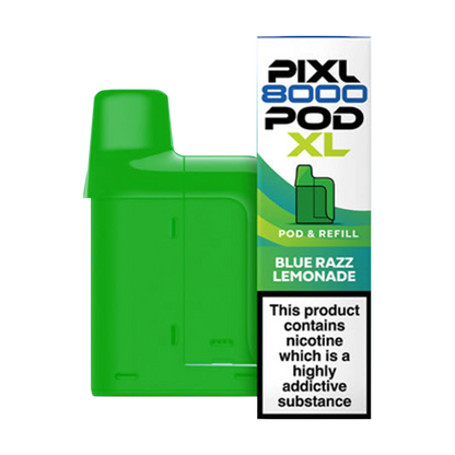 Pixl 8000 Replacement Pods - Blue Razz Lemonade