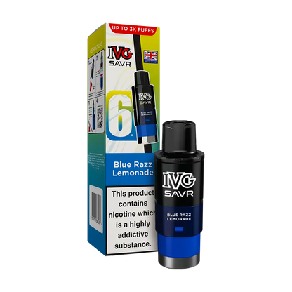 IVG Savr Replacement Pods - Blue Razz Lemonade