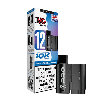 IVG Pro 12 Replacement Pods - Blue Sour Raspberry