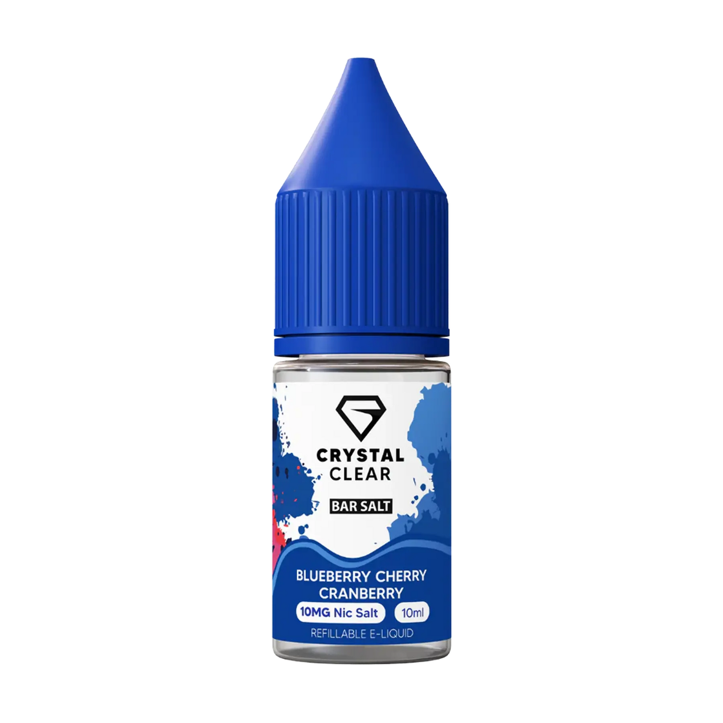 Crystal Clear Bar Salts 10ml E Liquid Nicotine Salt