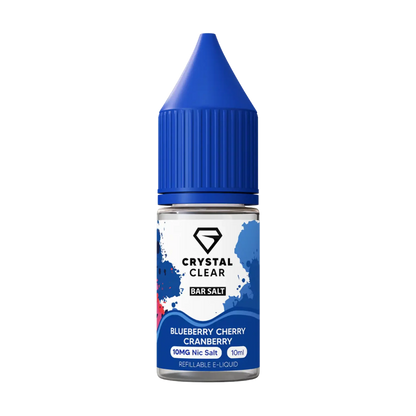 Crystal Clear Bar Salts 10ml E Liquid Nicotine Salt