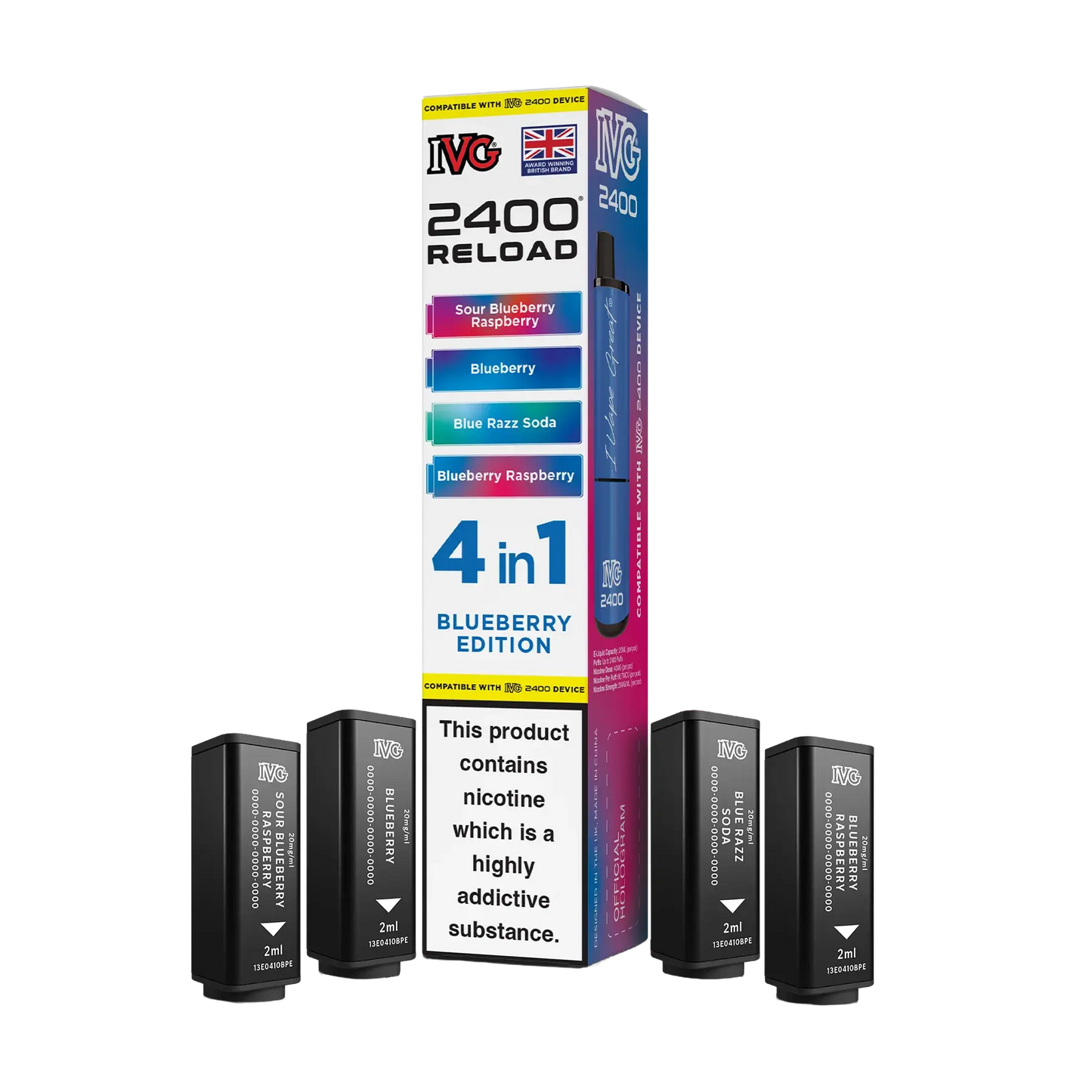 IVG 2400 Replacement Pre-Filled Pods