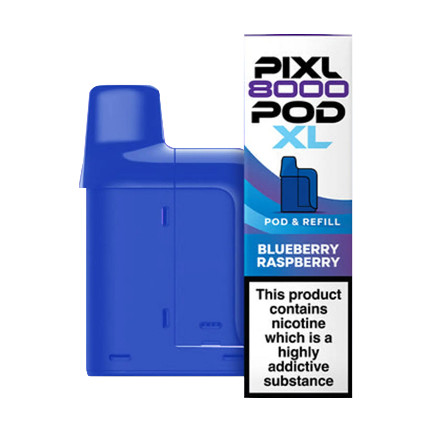 Pixl 8000 Replacement Pods - Blueberry Raspberry