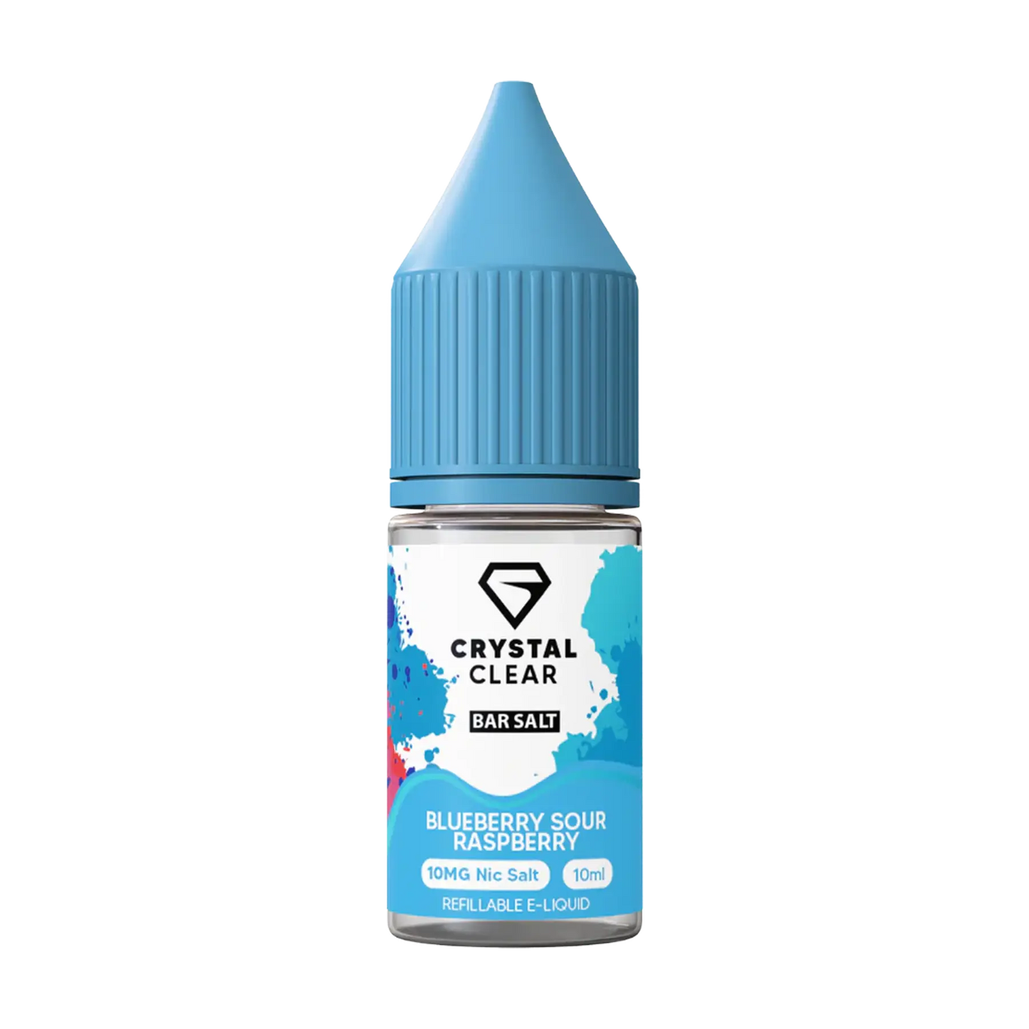 Crystal Clear Bar Salts 10ml E Liquid Nicotine Salt