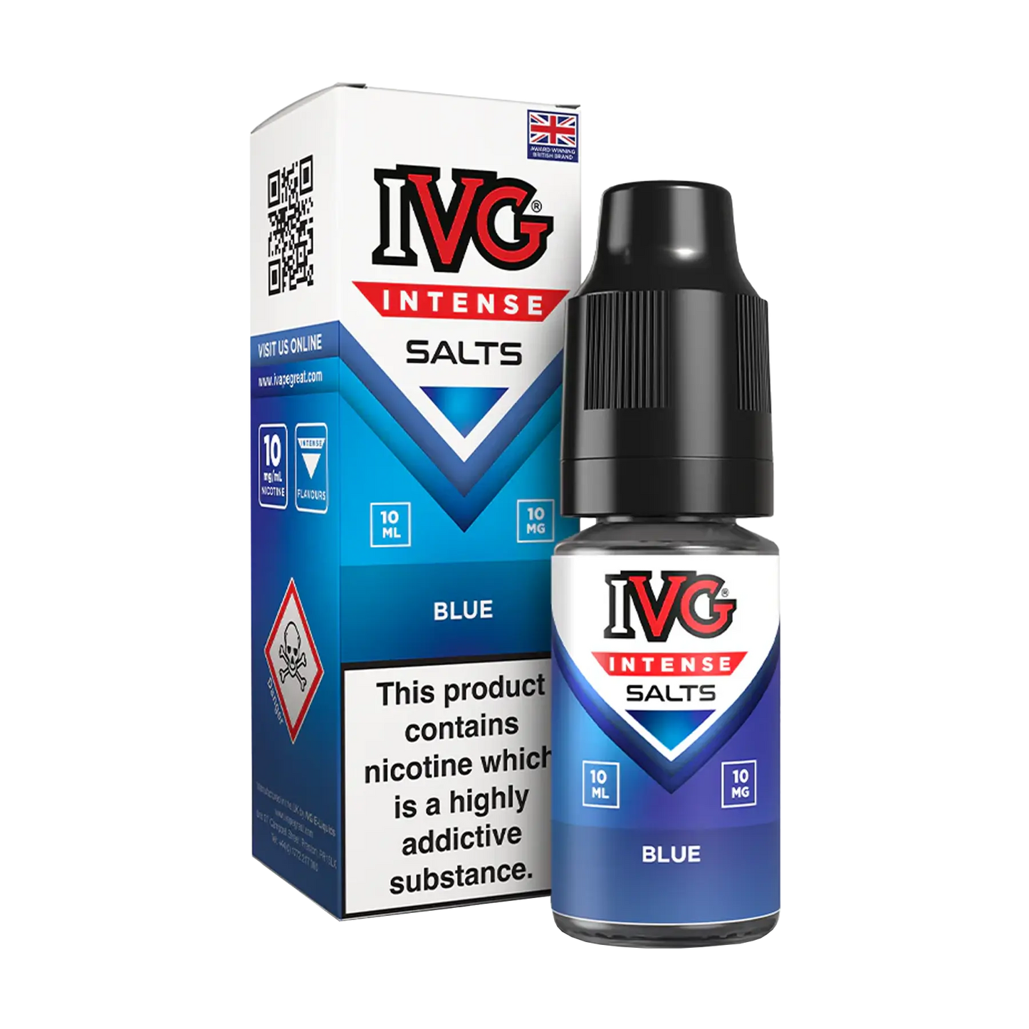 IVG Intense 10ml Nicotine Salt - Blue