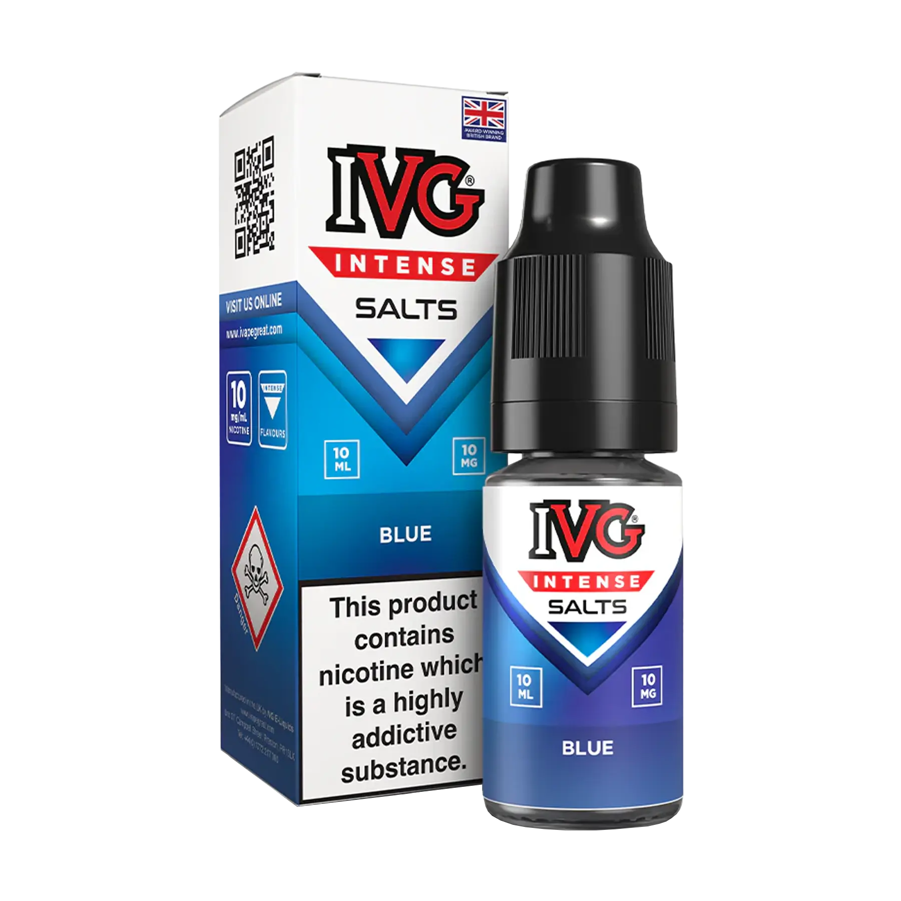 IVG Intense 10ml Nicotine Salt - Blue
