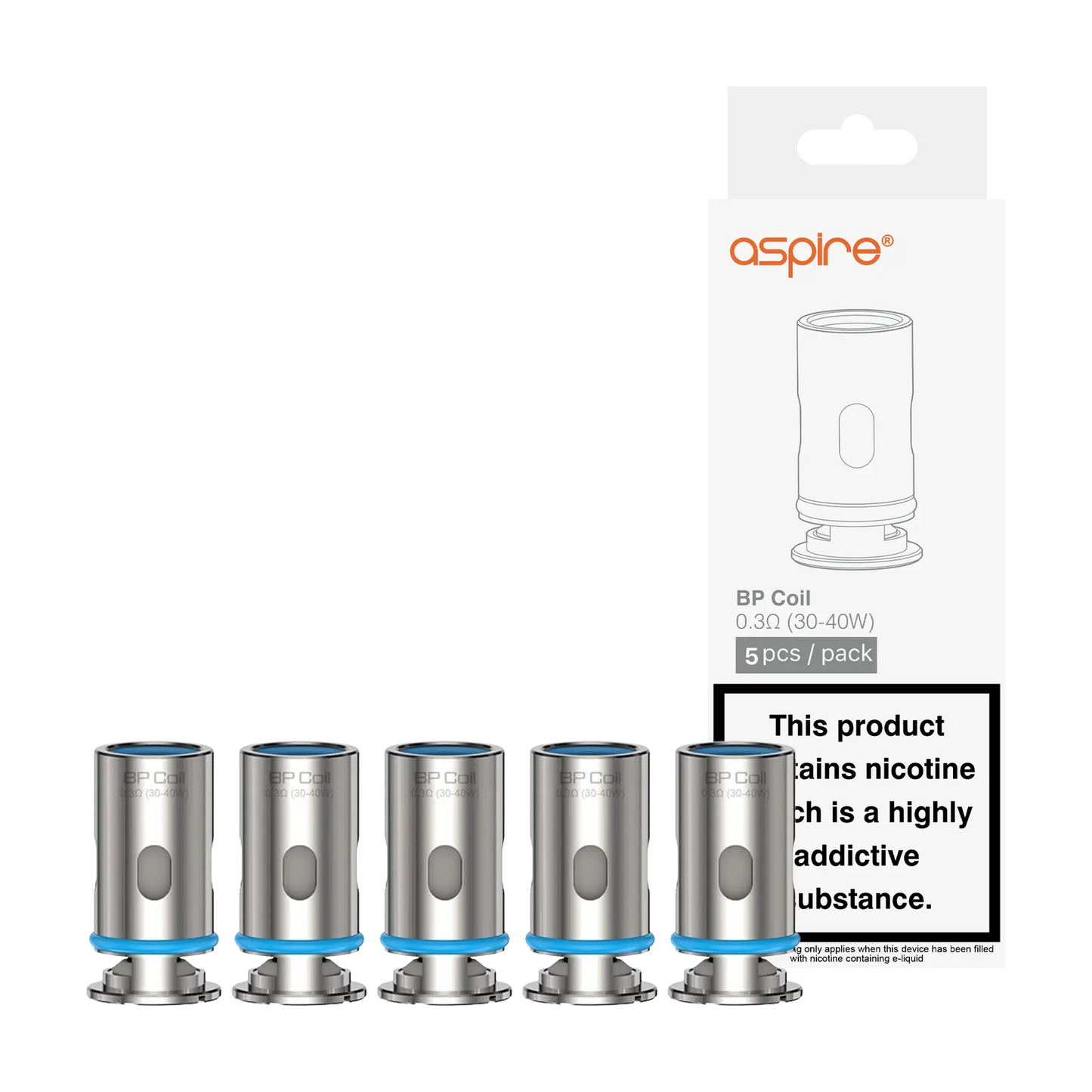 Aspire BP Coils - 0.3 ohm