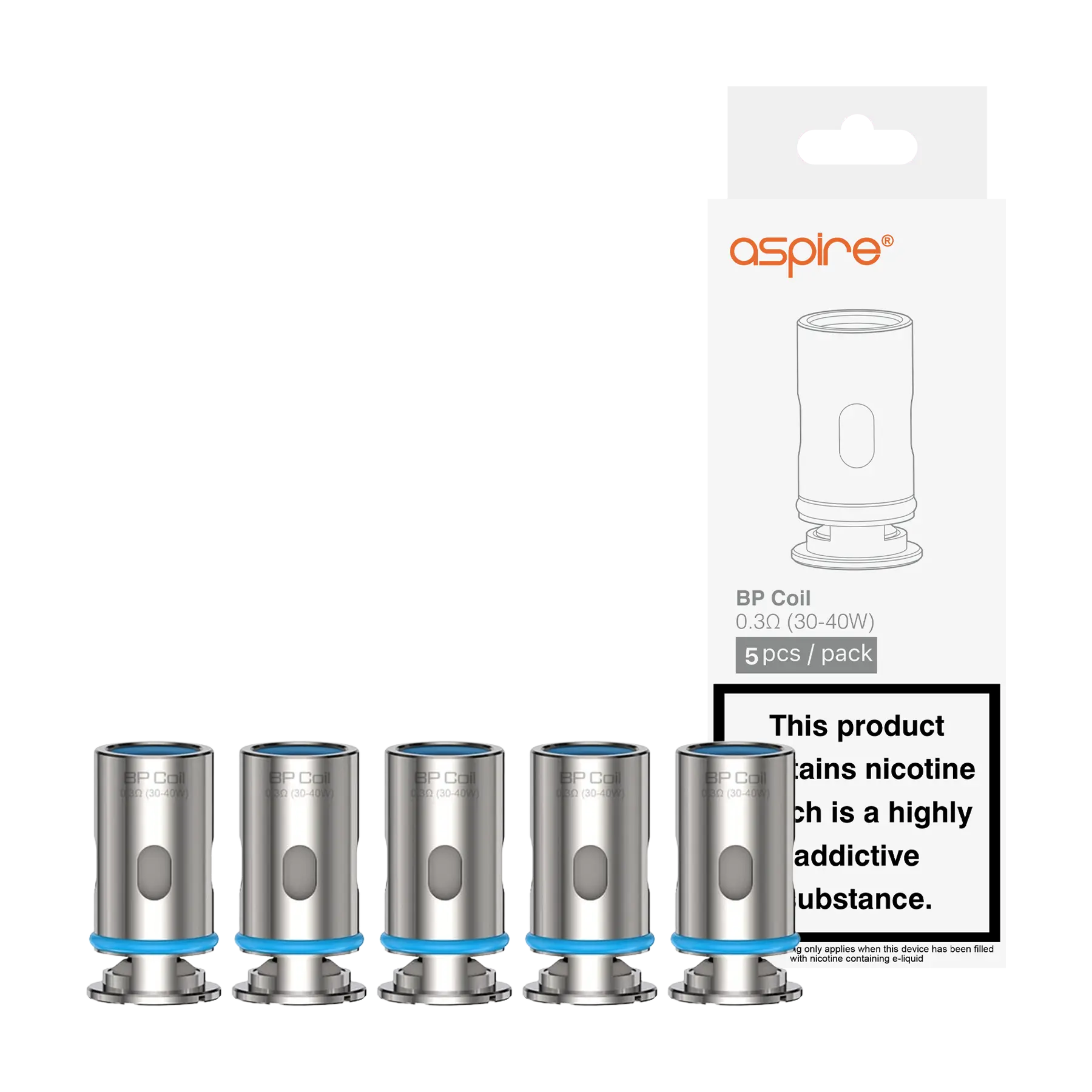 Aspire BP Coils - 0.3 ohm