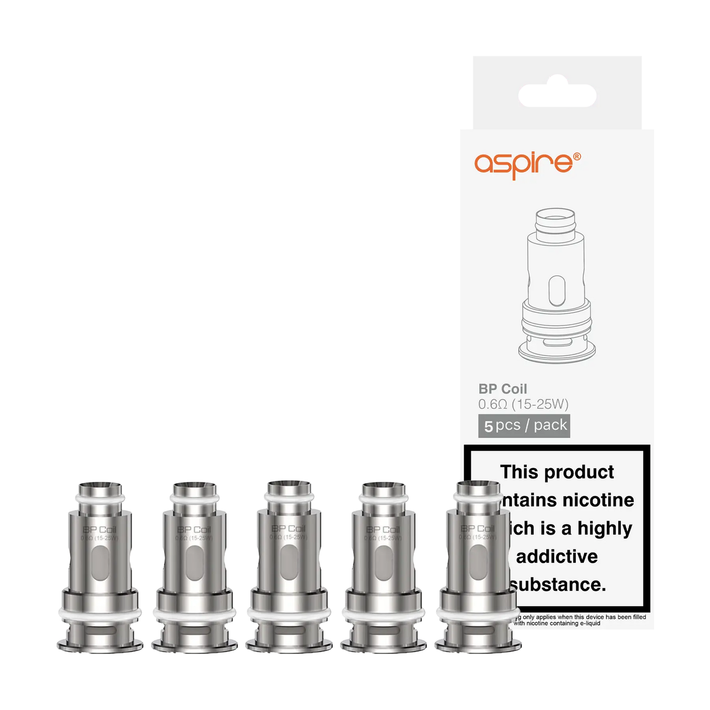 Aspire BP Coils - 0.6 ohm