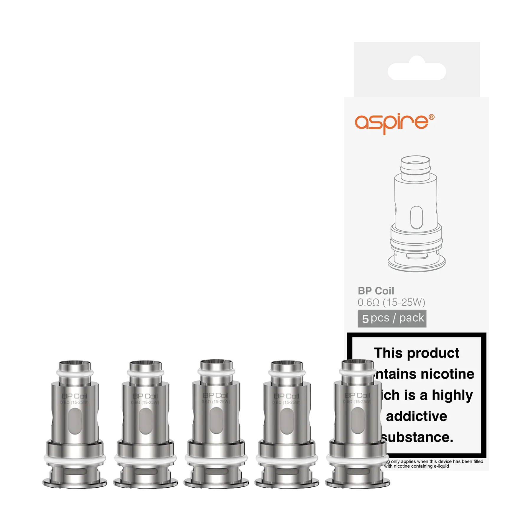 Aspire BP Coils - 0.6 ohm
