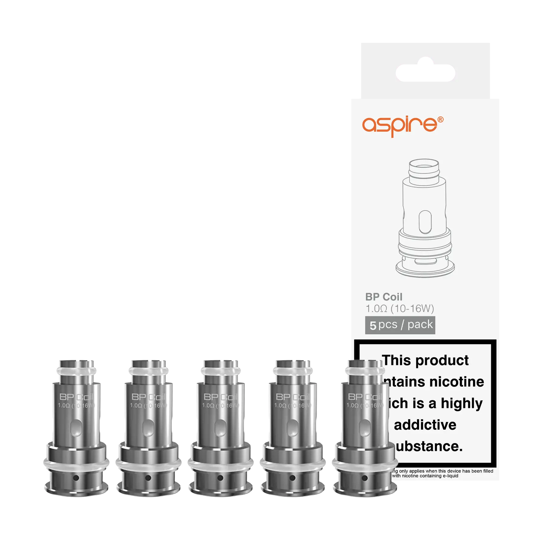 Aspire BP Coils - 1.0 ohm