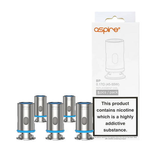 Aspire BP Replacement Coils 5 Pack