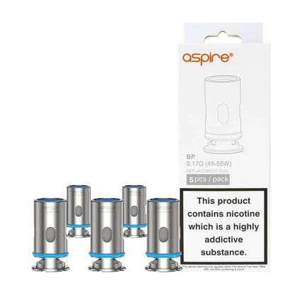 Aspire BP Replacement Coils Pack of 5