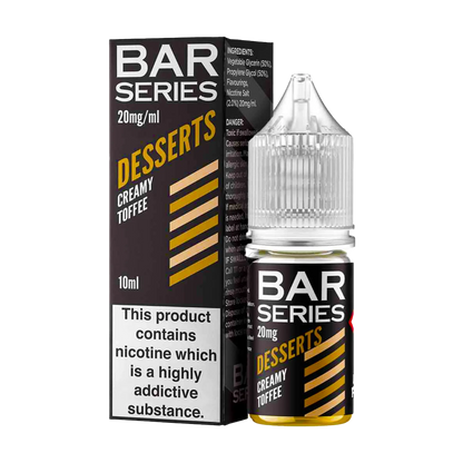 Bar Series 10ml Nicotine Salt - Creamy Toffee
