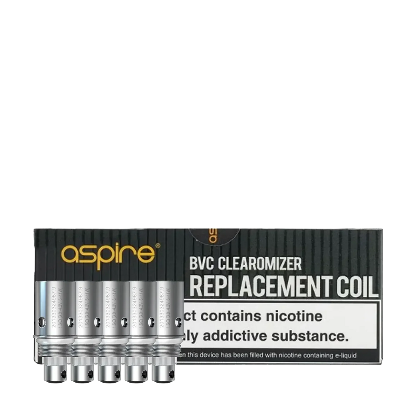 Aspire BVC Replacement Coils 5 pack