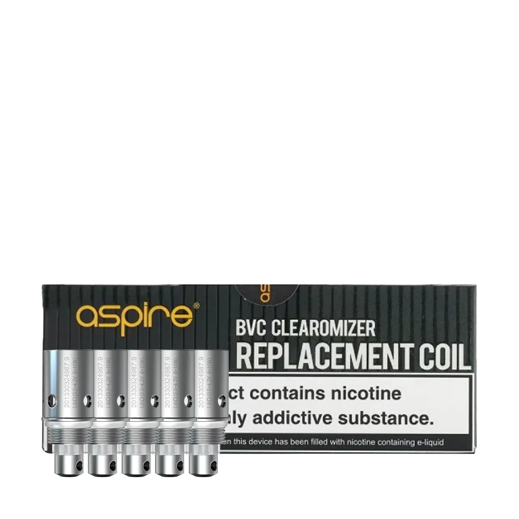 Aspire BVC Replacement Coils - 5 pack