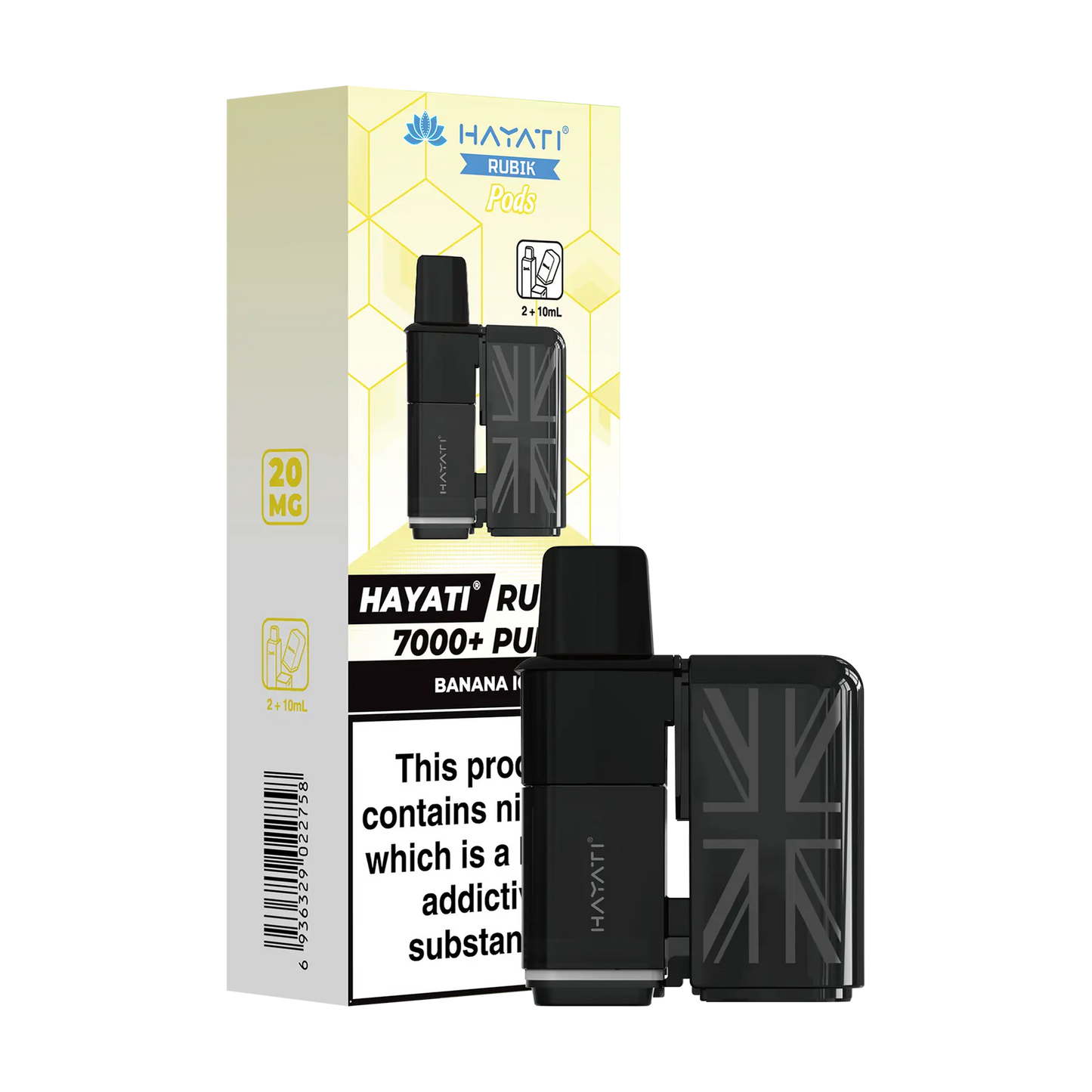 Hayati Rubik Replacement Pods - Banana Ice