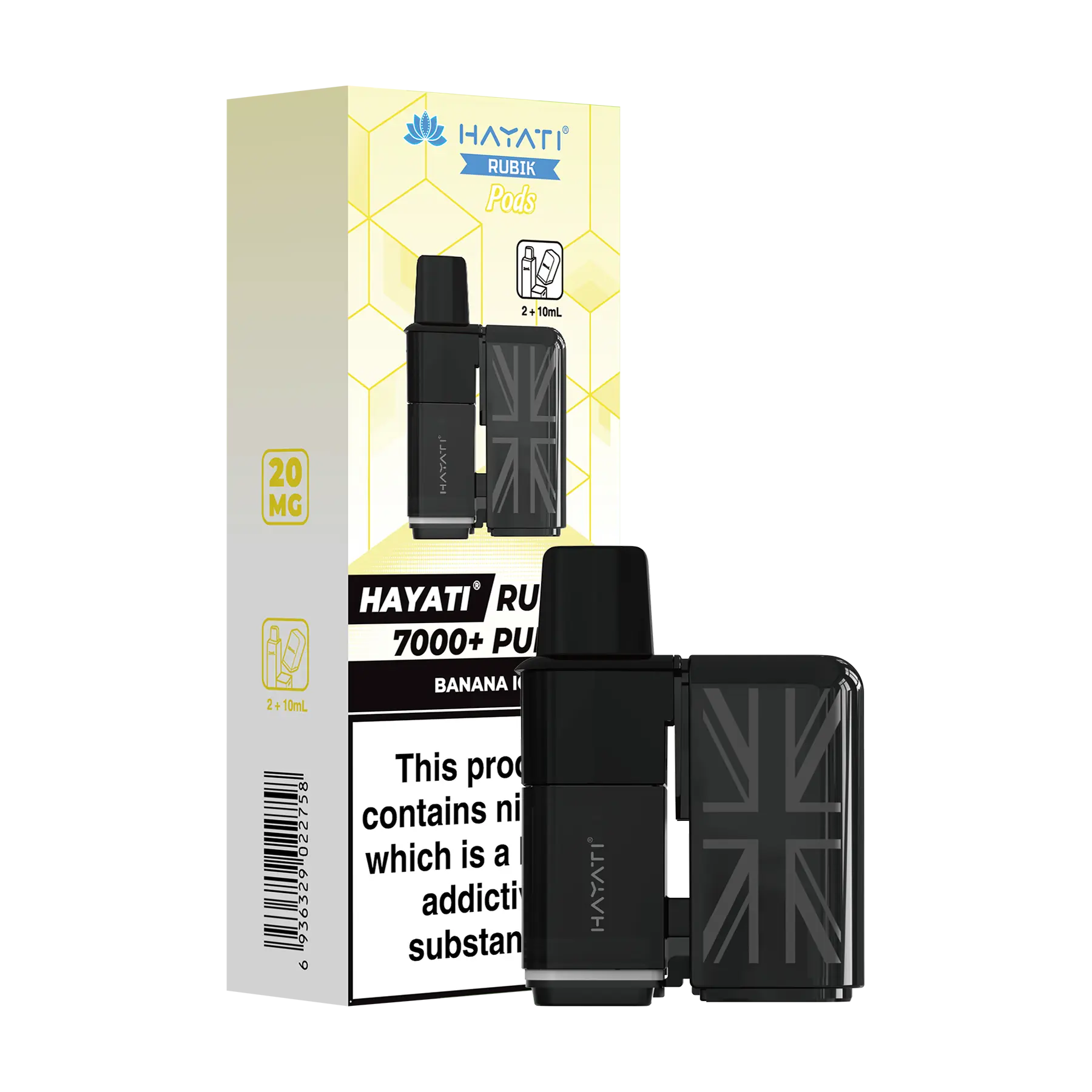 Hayati Rubik Replacement Pods - Banana Ice