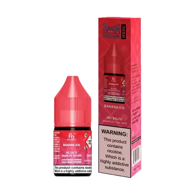 R&M 10ml Nicotine Salt - Banana Ice