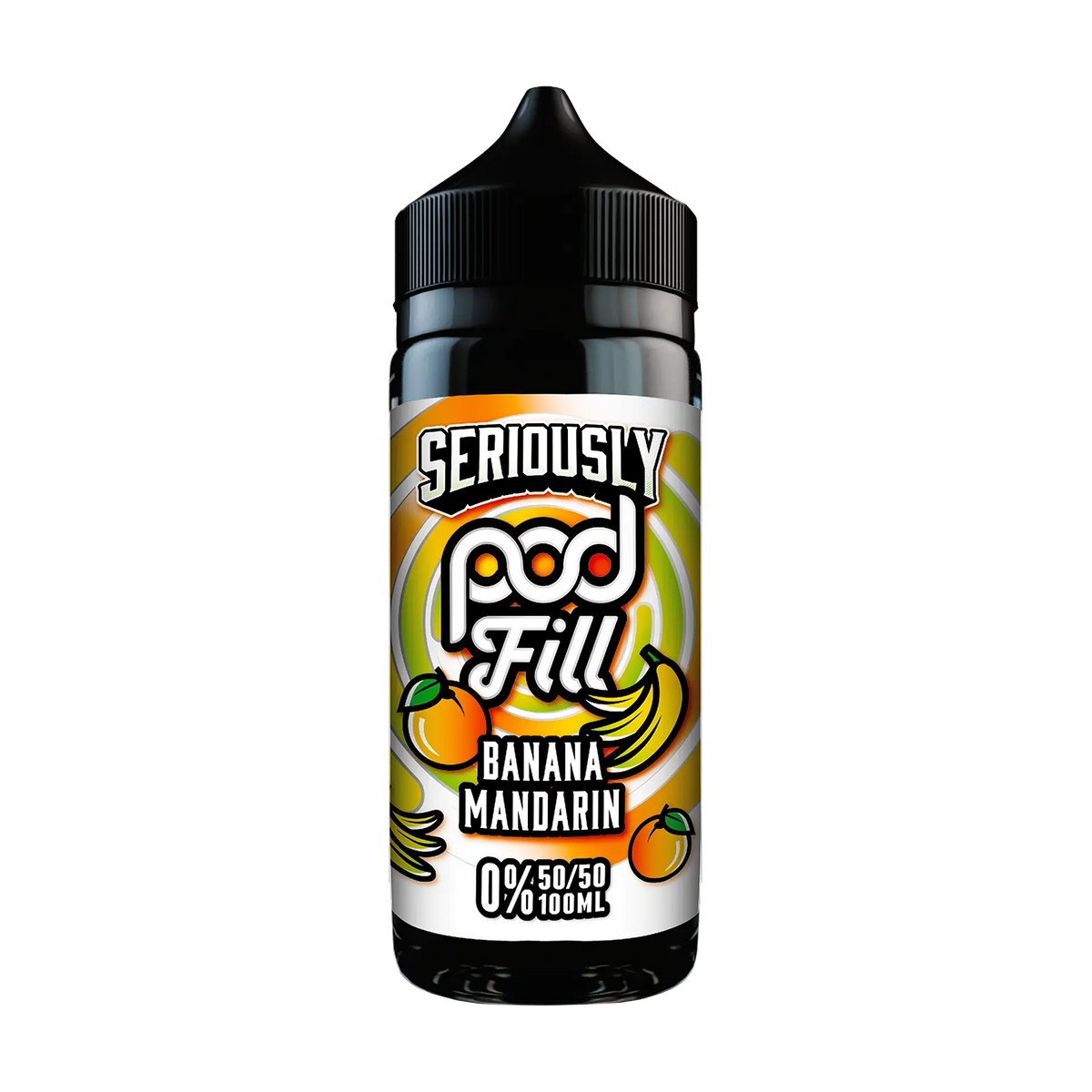 Doozy Seriously Pod Fill Banana Mandarin 100ml E Liquid Shortfill