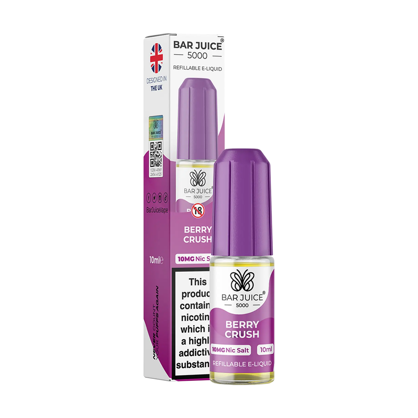 Bar Juice 5000 10ml E Liquid Nicotine Salt