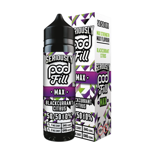 Doozy Pod Fill Max 40ml E Liquid Shortfill