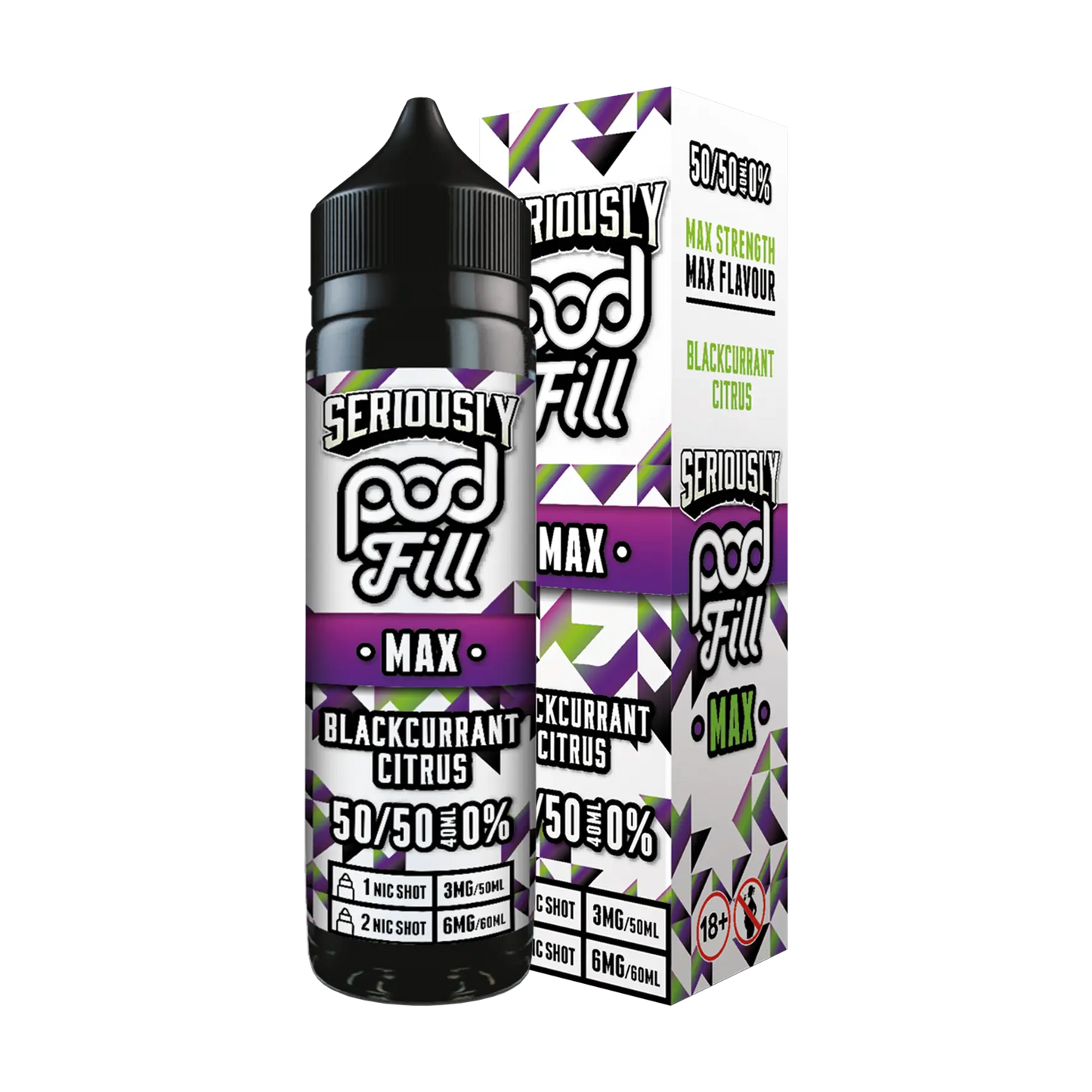 Doozy Pod Fill Max 40ml E Liquid Shortfill