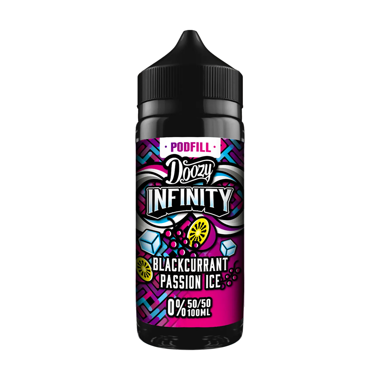 Doozy Infinity 100ml Shortfill - Blackcurrant Passion Ice