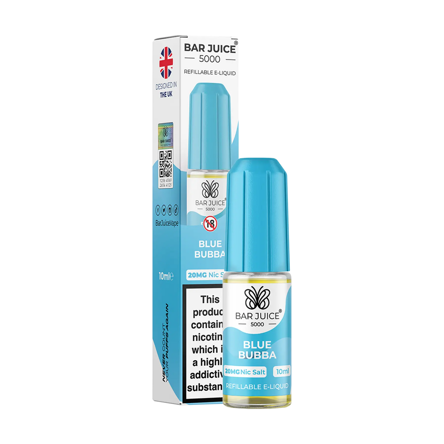 Bar Juice 5000 10ml E Liquid Nicotine Salt