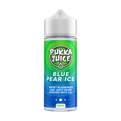 Pukka 100ml Shortfill - Blue Pear Ice