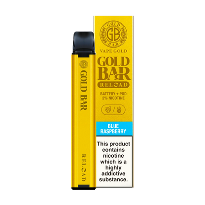 Gold Bar Reload Pod Kit - Blue Raspberry