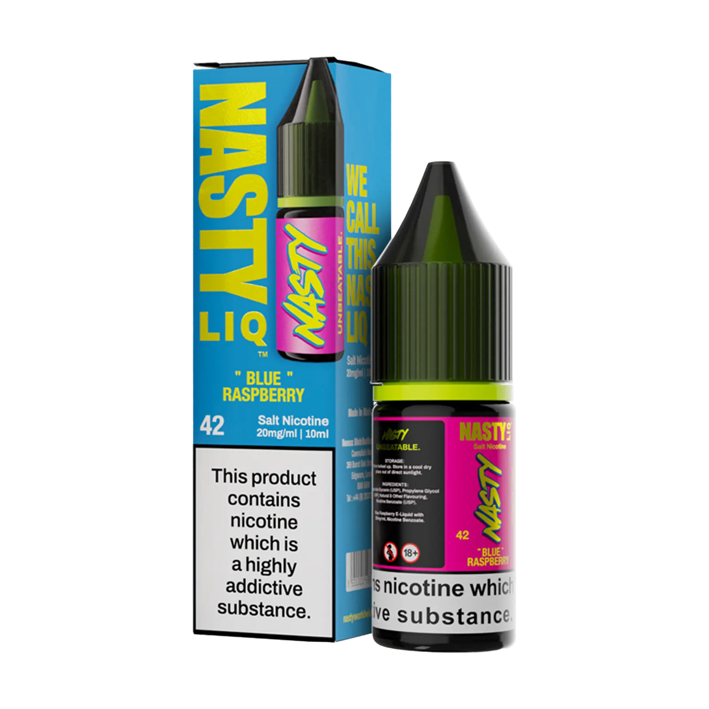 Nasty Liq Nicotine Salt - Blue Raspberry