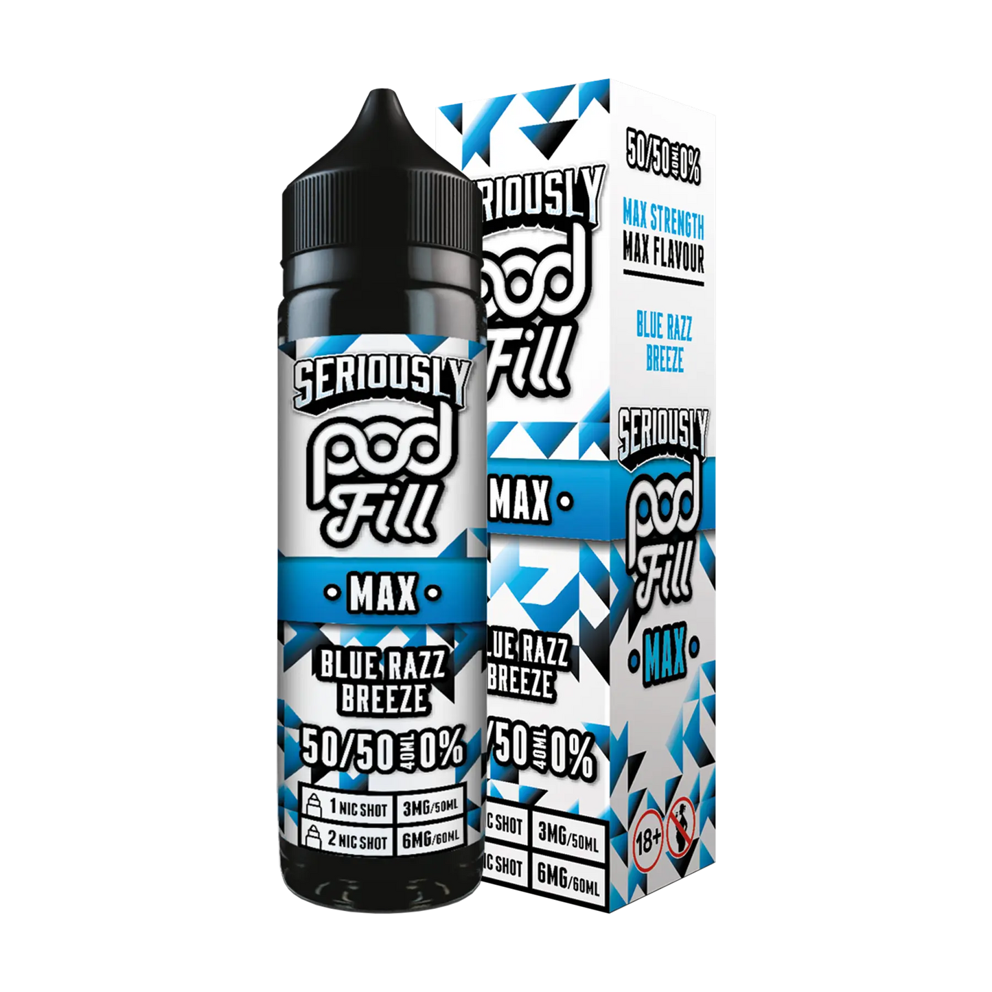 Doozy Pod Fill Max 40ml E Liquid Shortfill
