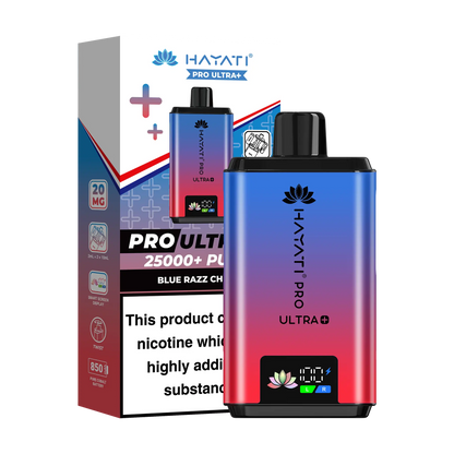 Hayati Pro Ultra 25K Prefilled Vape Kit - Blue Razz Cherry